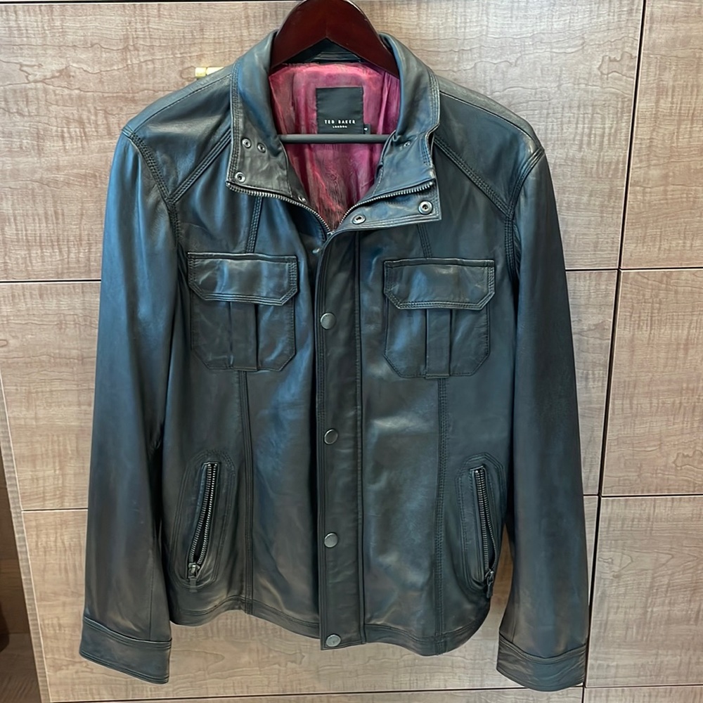 Ted Baker leather jacket